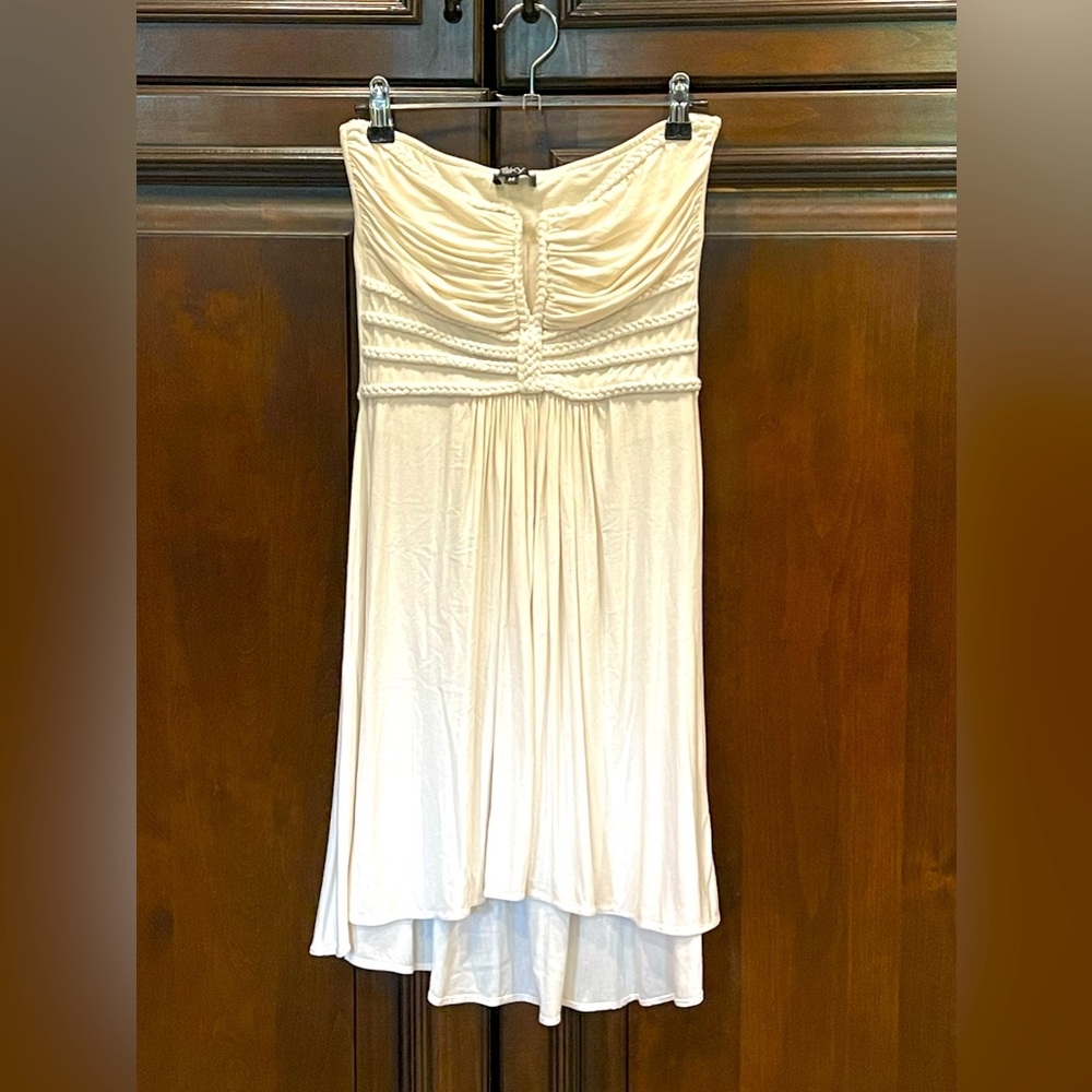 Sky Strapless Mini Dress